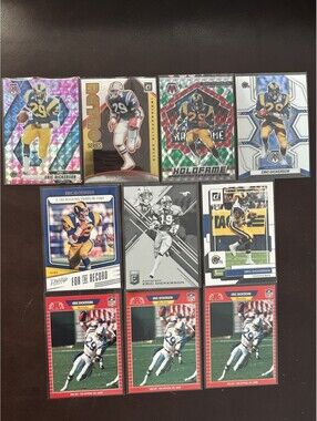 HOF RB ERIC DICKERSON COLLECTION PANINI/TOPPS/PRO SET + 19 NM VINTAGE CARD LOT
